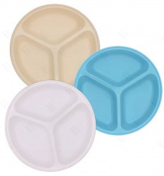 Plato de 3 Compartimentos en Policarbonato 